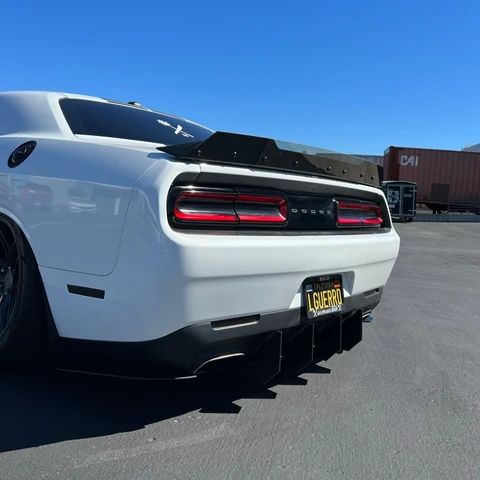 09-up Dodge Challenger Stealth Assault Wicker Bill No Camera
